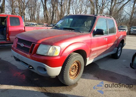 2001 Ford Explorer Sport Trac из США, поврежденный, VIN 1FMZU77EX1UC11038
